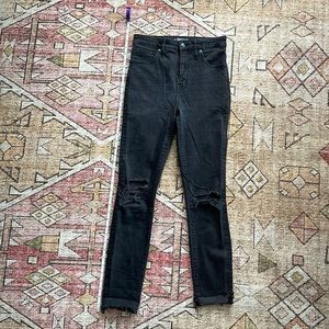 Madewell Curvy High Rise Jean Skinny Black
